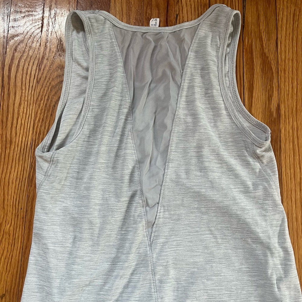 Tank Top With Mesh Back - Picture 2 of 3